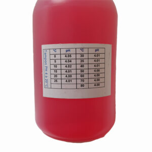 pH 4 kalibreringsvæske 500 ml.