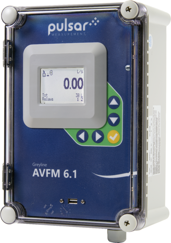 AVFM 6.1 Area Velocity Flow Hastighedsflowmåler højre